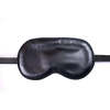 Dacasso Black Leather Sleep Mask EI-1009